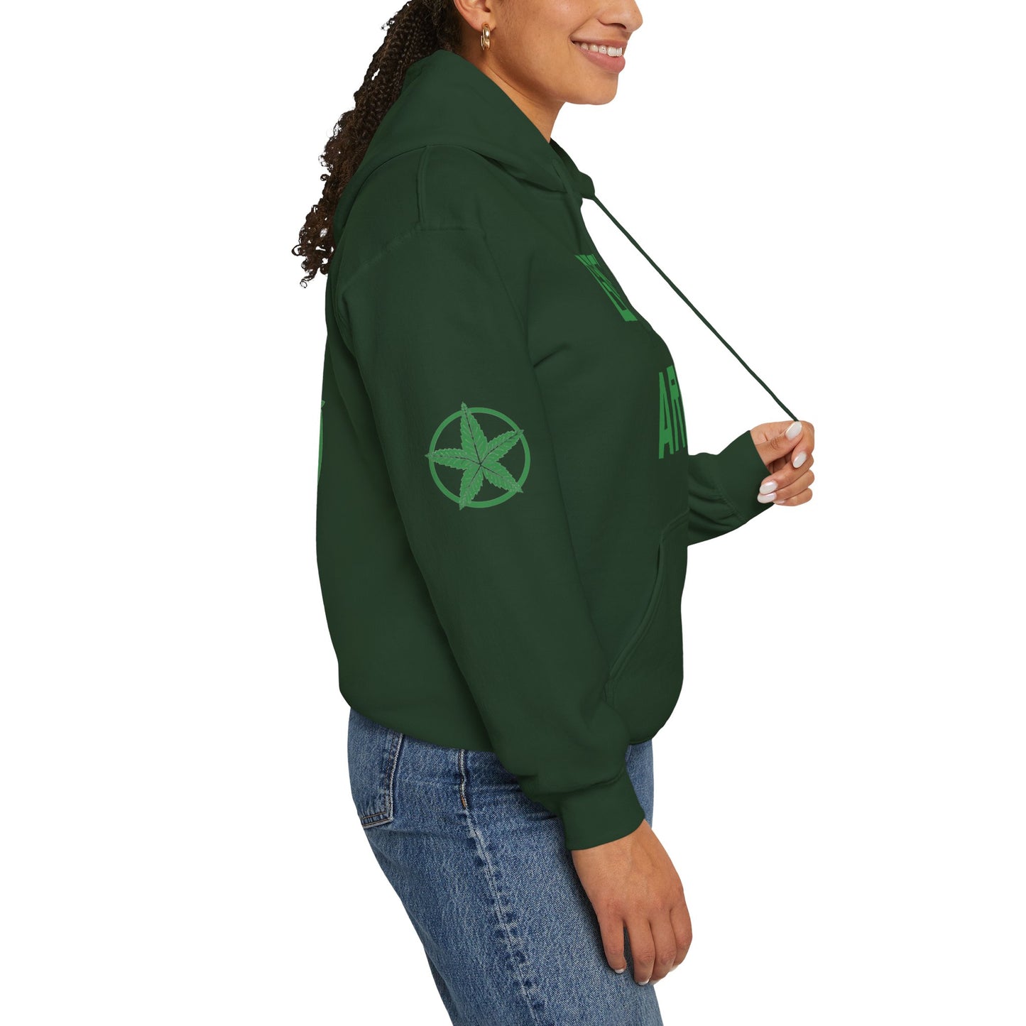 Green Army Unisex Heavy Blend Hooded Sweatshirt