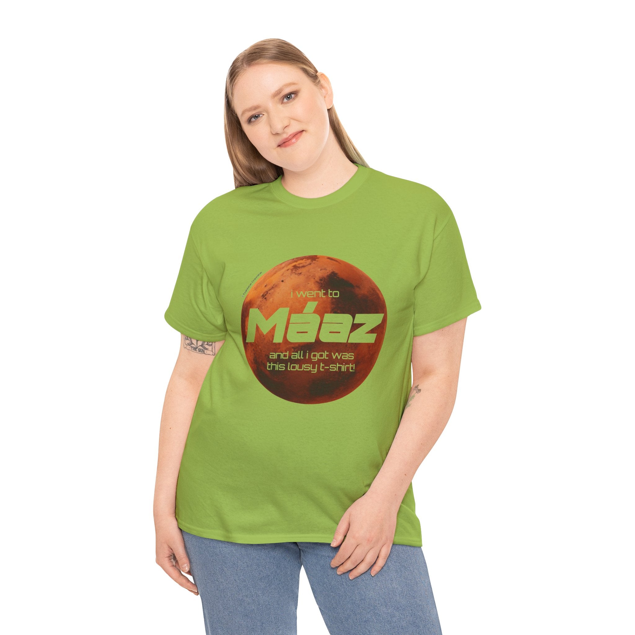 Went To Mars Unisex Heavy Cotton Tee
