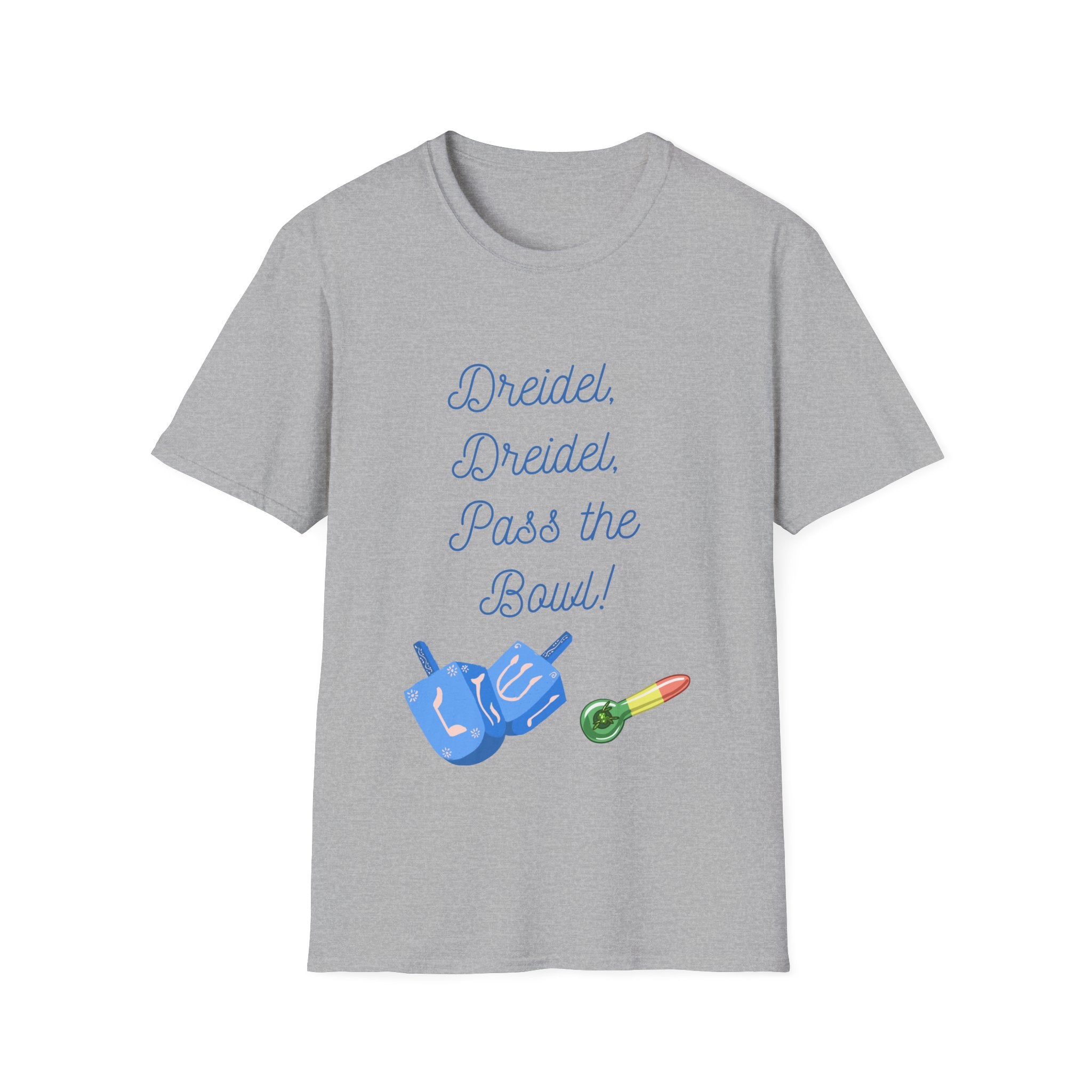 Dreidel Bowl Unisex Softstyle T-Shirt