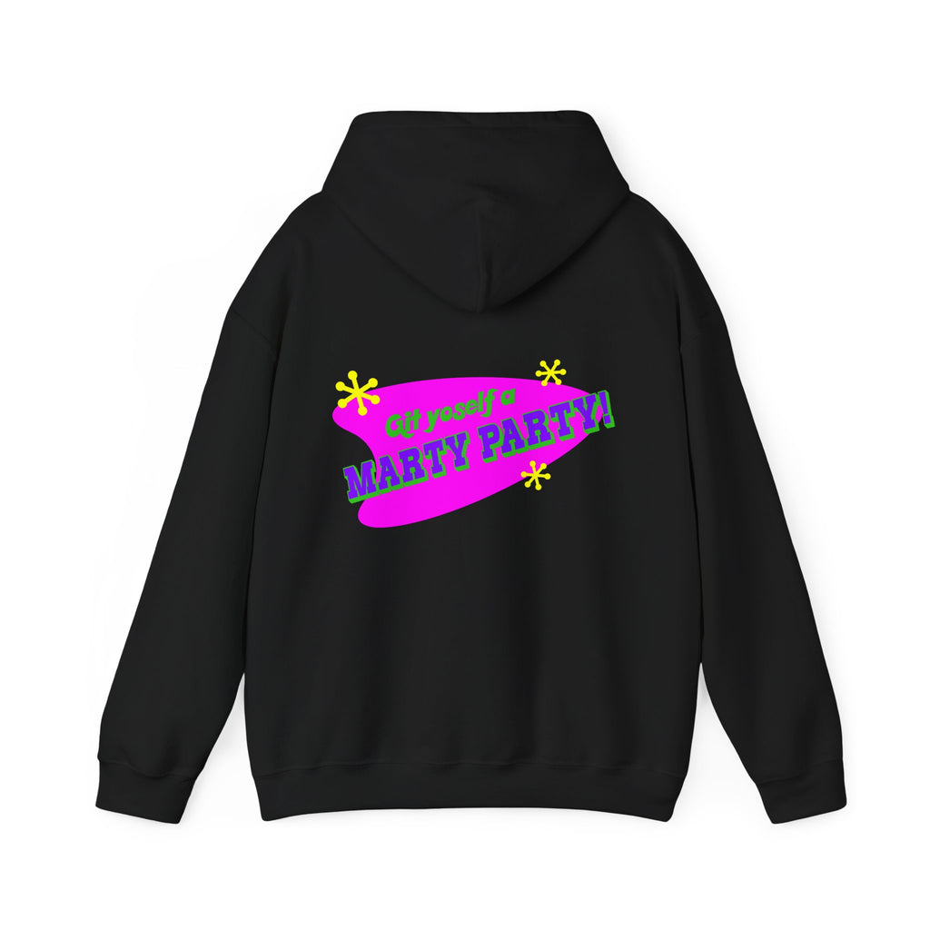 Marty Party Unisex Heavy Blend Hooded Sweatshirt