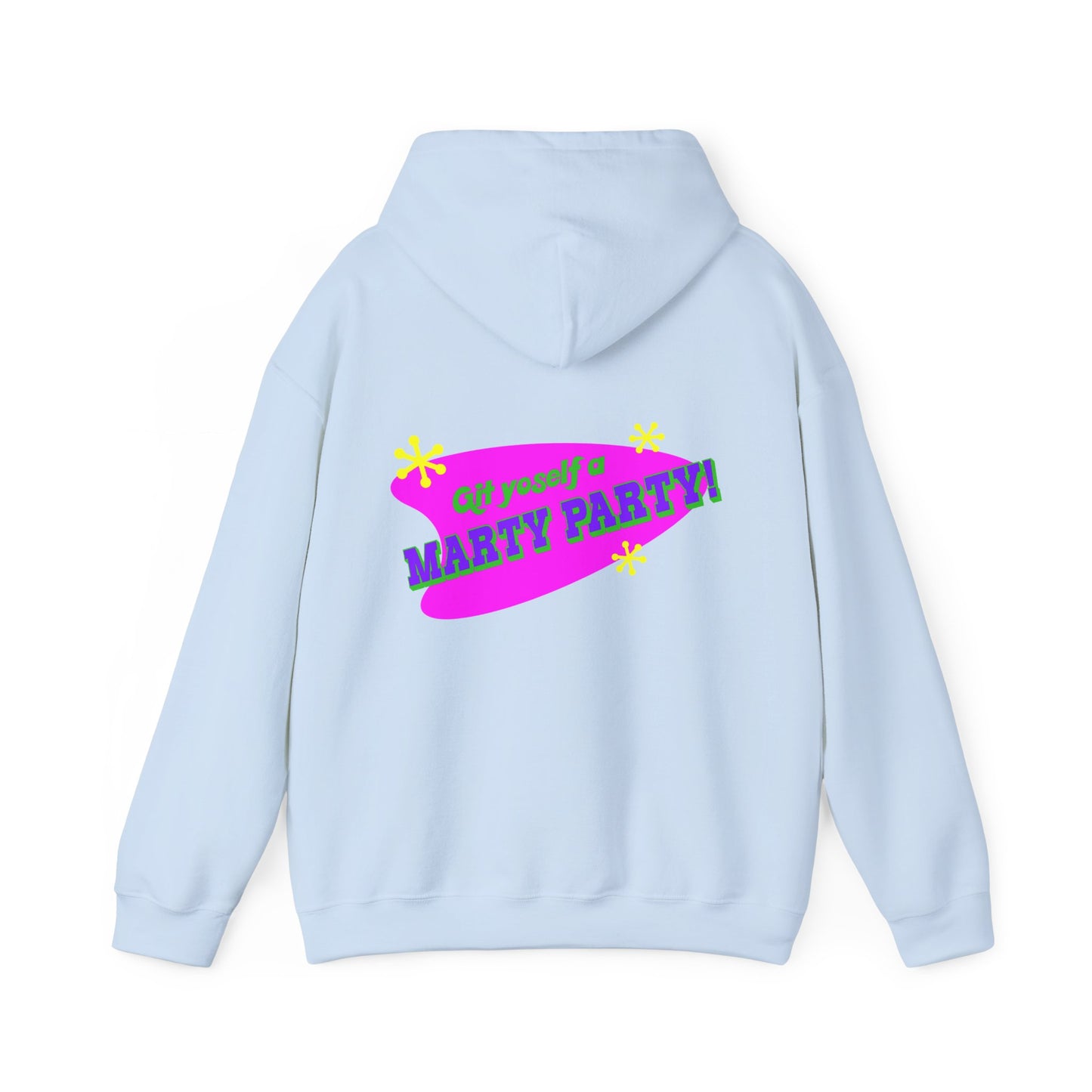 Marty Party Unisex Heavy Blend Hooded Sweatshirt