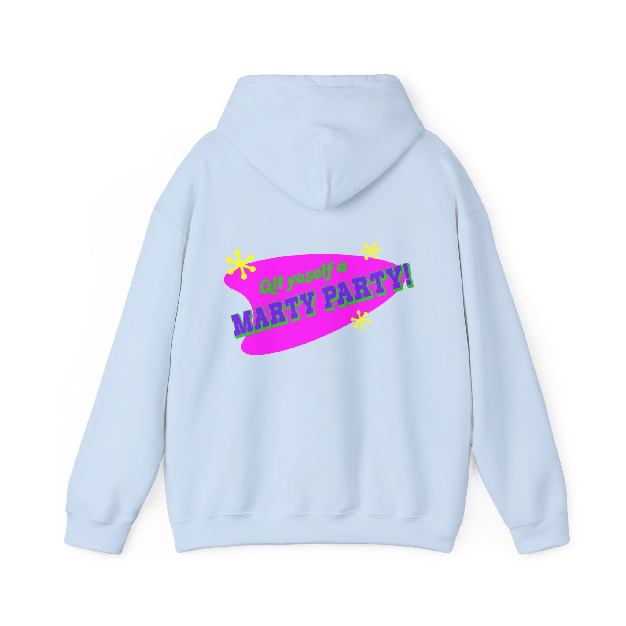 Marty Party Unisex Heavy Blend Hooded Sweatshirt