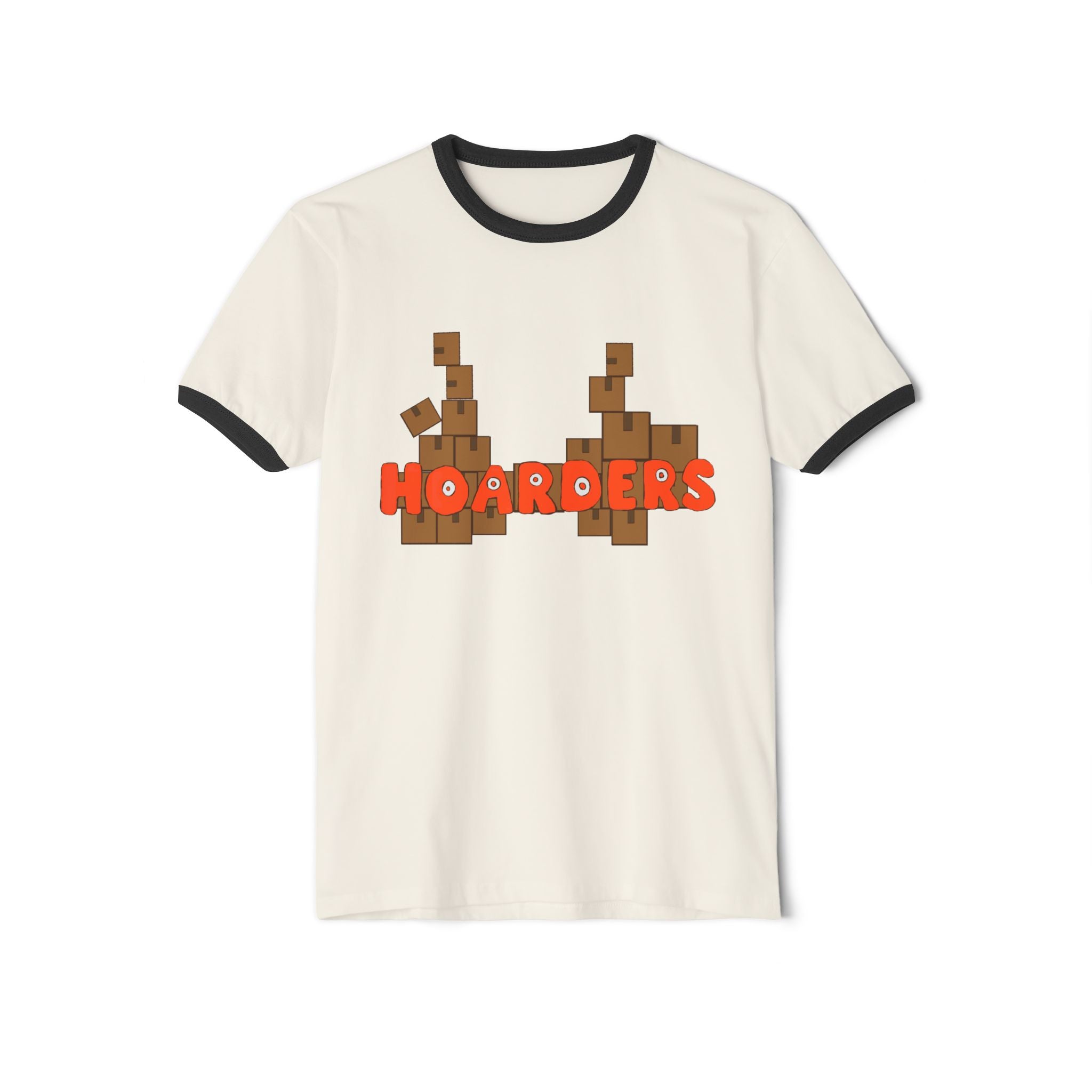 Hoarders Unisex Cotton Ringer T-Shirt