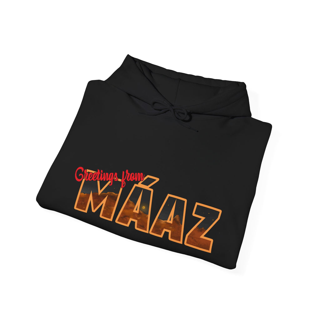 Greetings from Máaz Martians Unisex Heavy Blend Hooded Sweatshirt