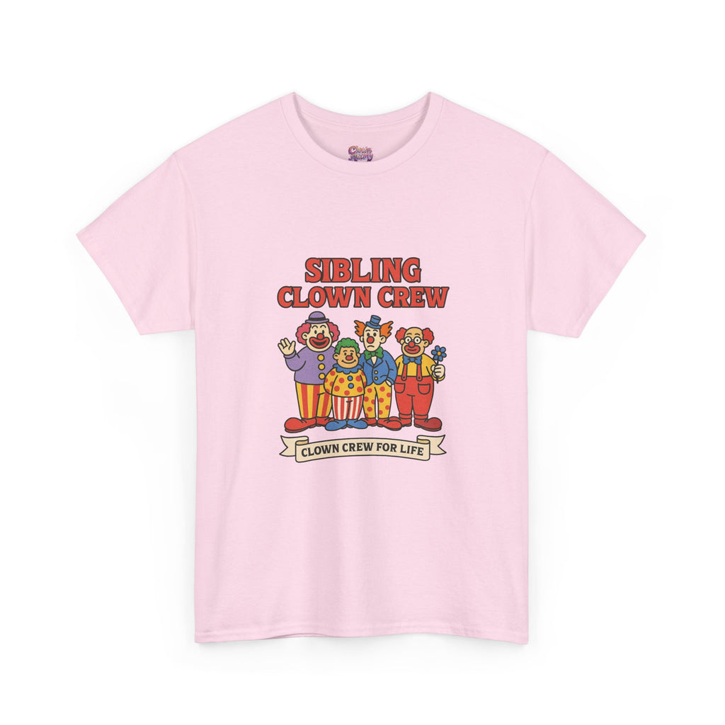 Clown Siblings Unisex Heavy Cotton Tee