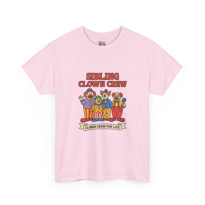 Clown Siblings Unisex Heavy Cotton Tee