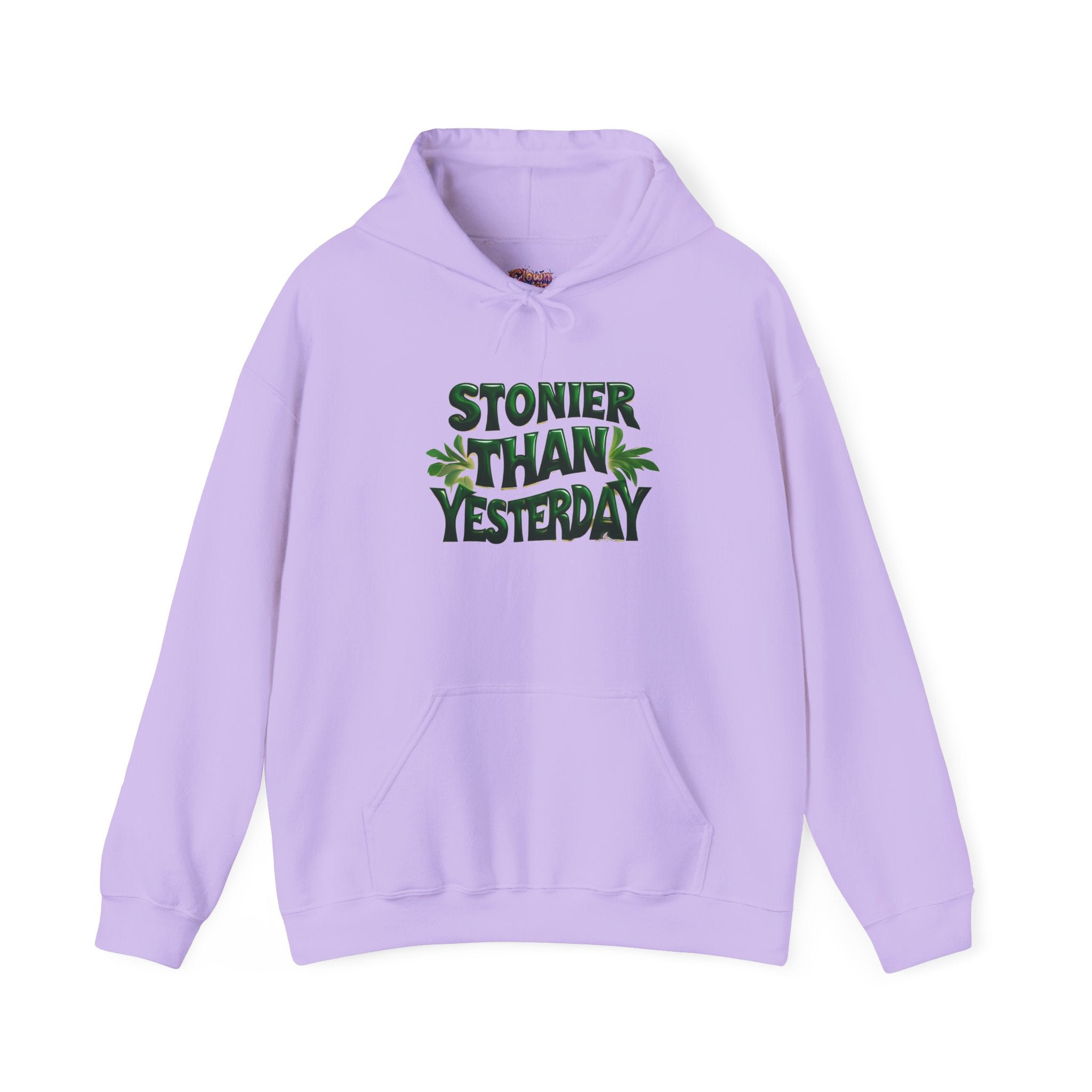 Stoner Vibes Unisex Hooded Sweatshirt - 'Stonier Than Yesterday'