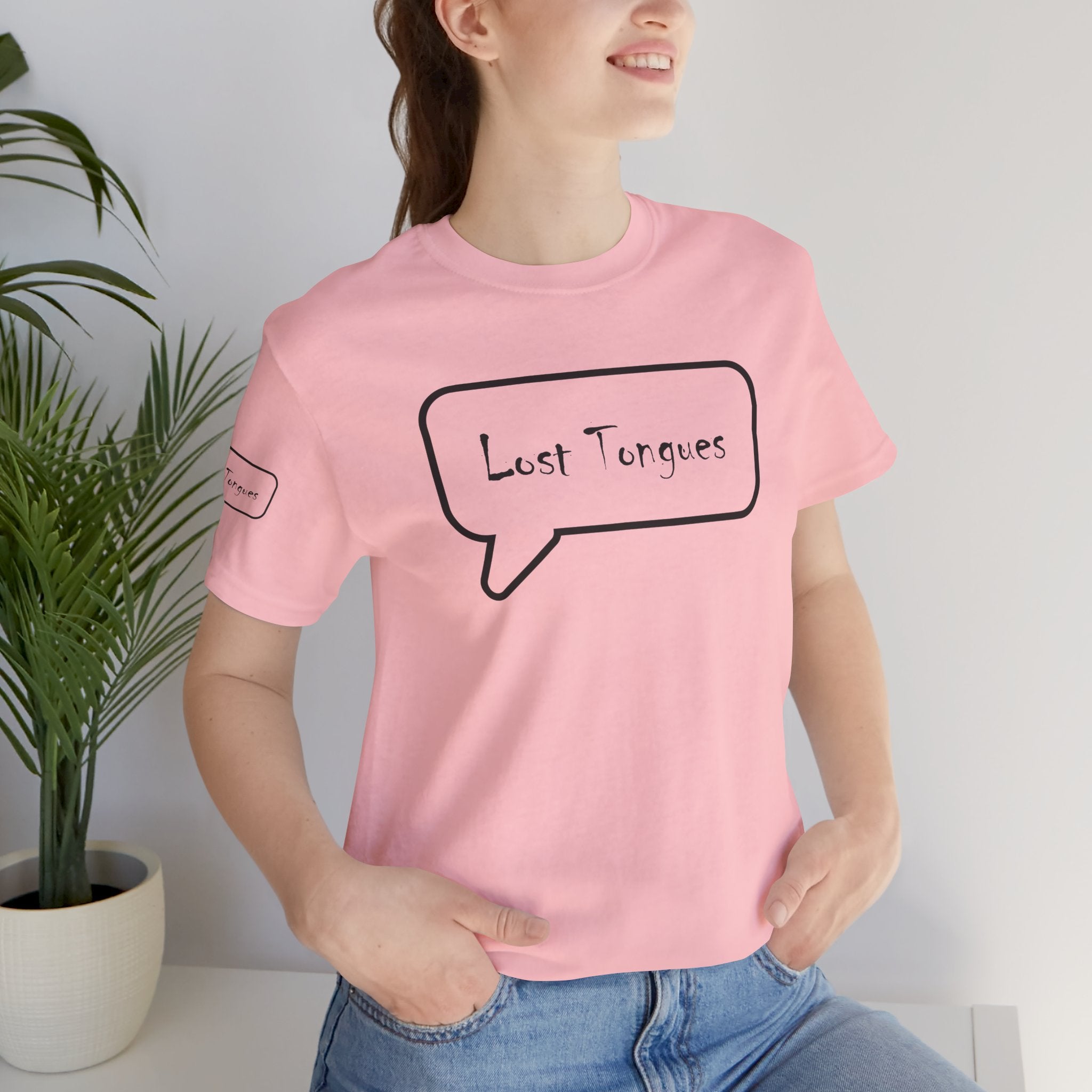 Lost Tongues Unisex Jersey Short Sleeve Tee