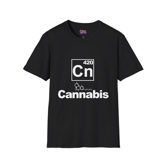 420 Cannabis Chemistry Unisex Softstyle T-Shirt
