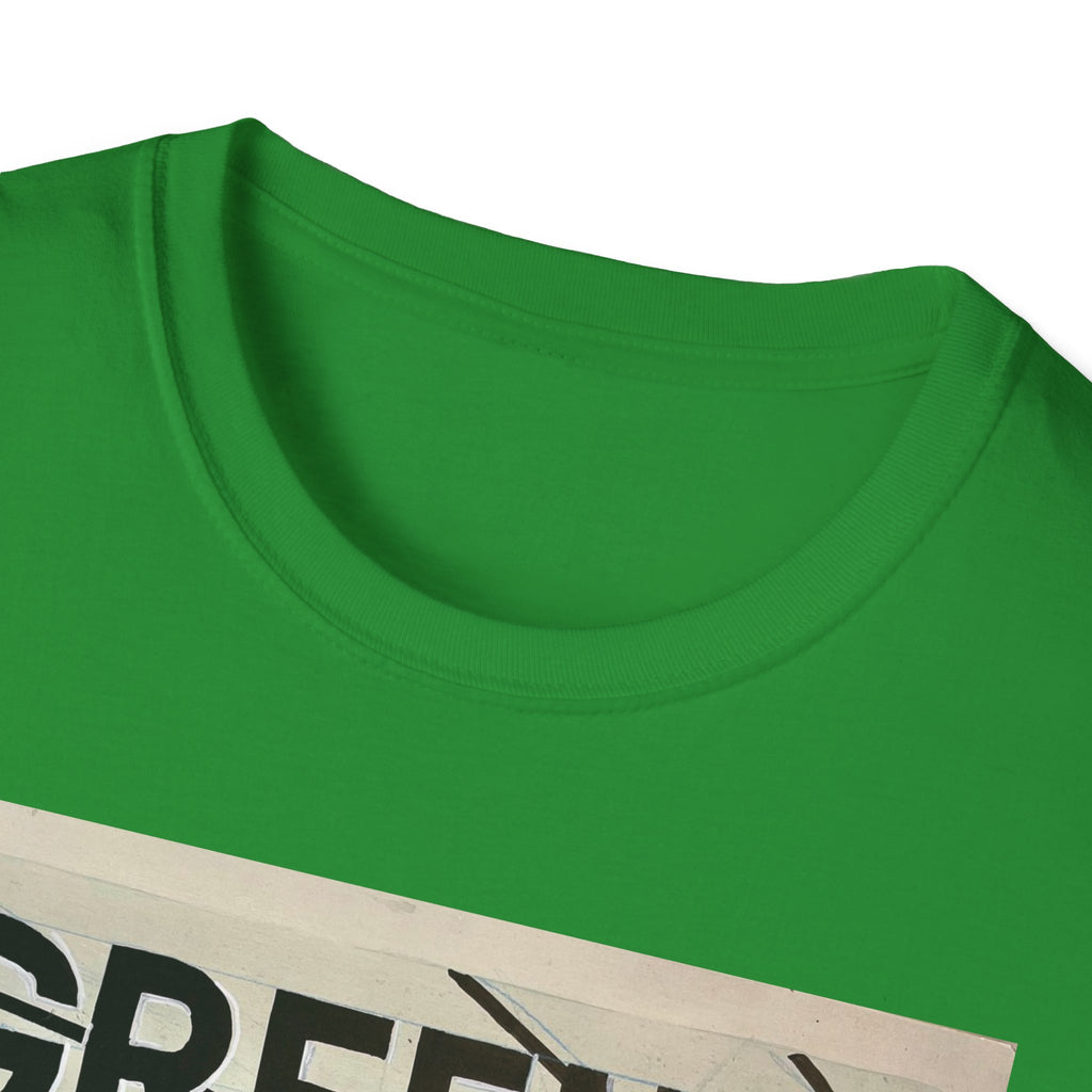 Martian Green Thumbs Unisex Softstyle T-Shirt