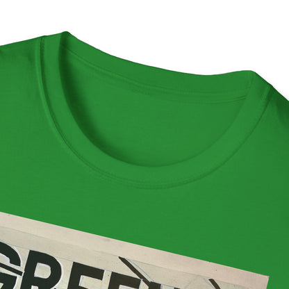 Martian Green Thumbs Unisex Softstyle T-Shirt
