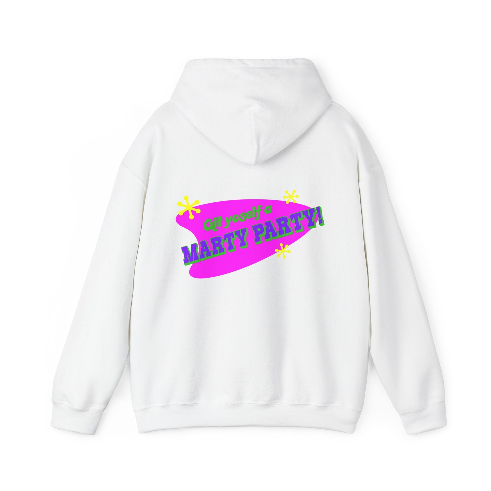 Marty Party Unisex Heavy Blend Hooded Sweatshirt