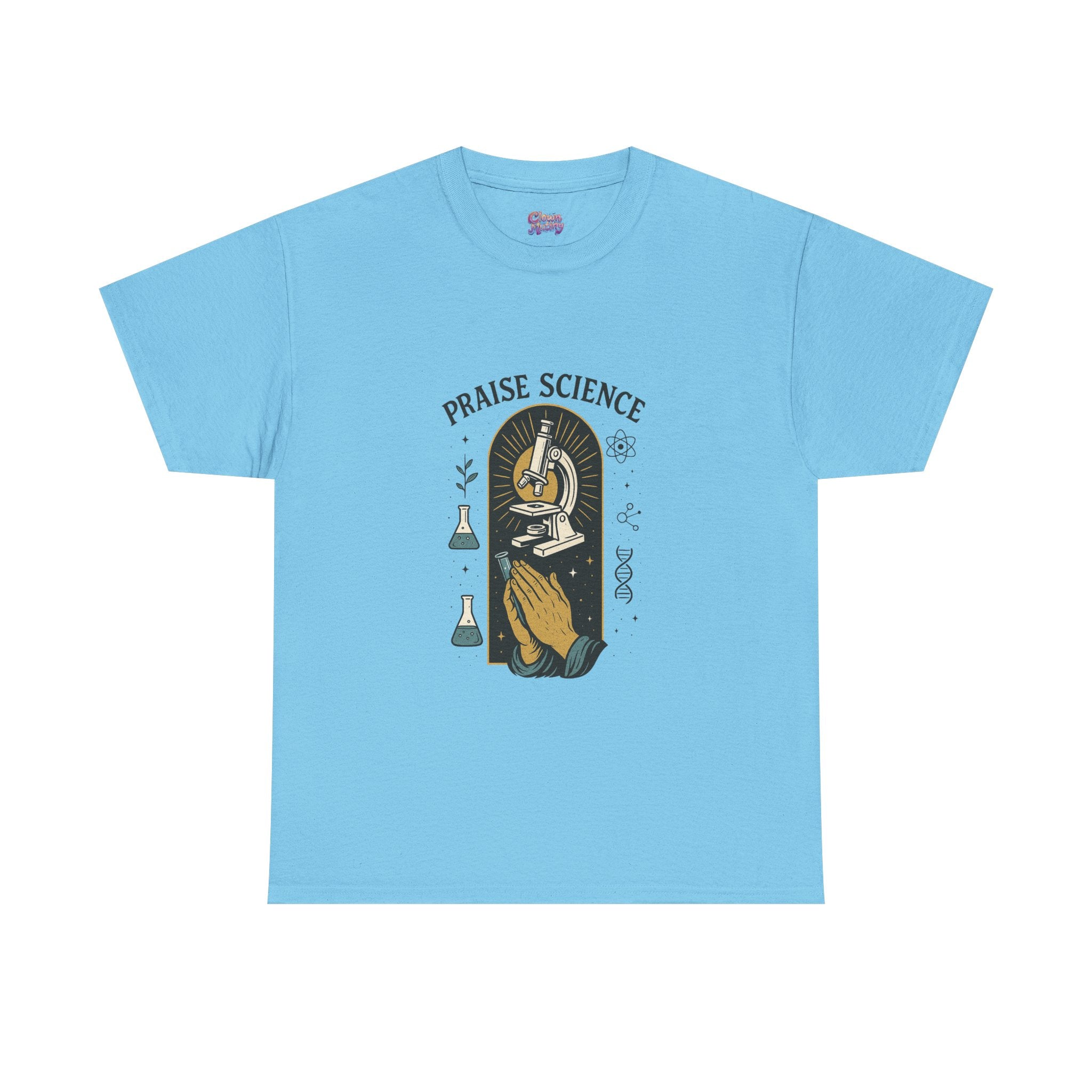 Praise Science Unisex Heavy Cotton Tee - Science Lover's T-Shirt for Educators and Students