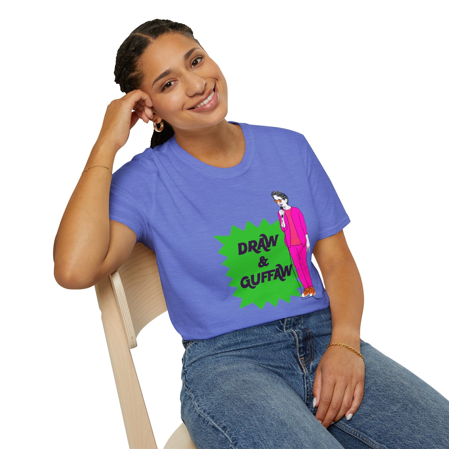 Draw and Guffaw Unisex Softstyle T-Shirt