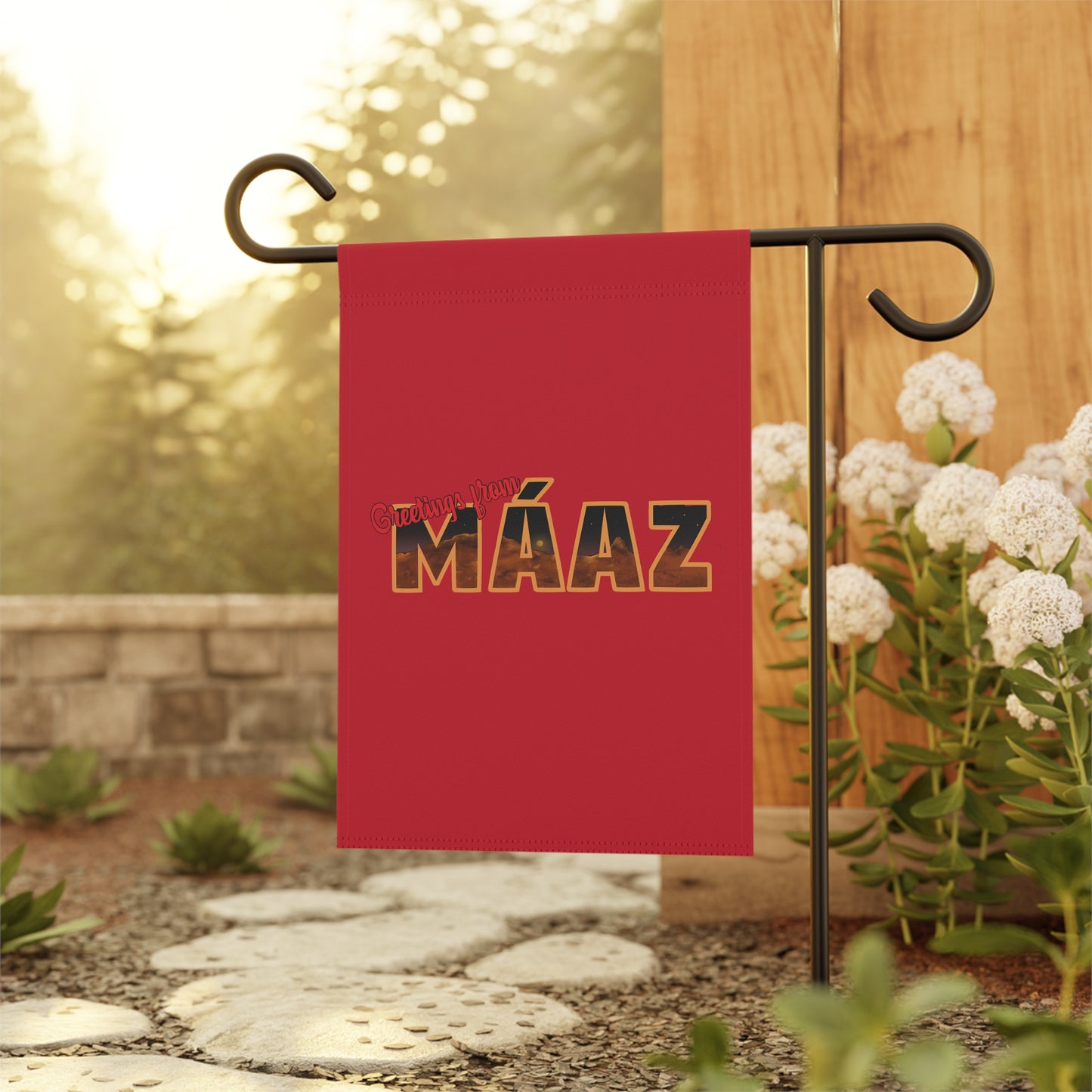 Greetings from Máaz Garden & House Banner