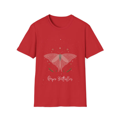 Paper Butterflies Fancy Unisex Softstyle T-Shirt