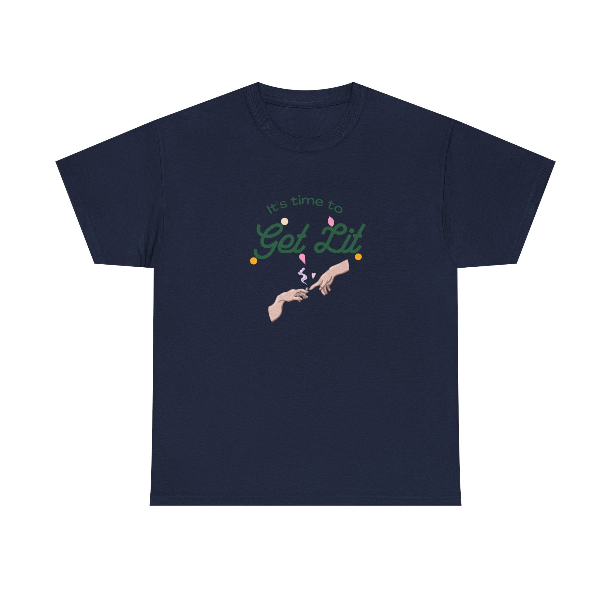 Get Lit Holiday Unisex Heavy Cotton Tee