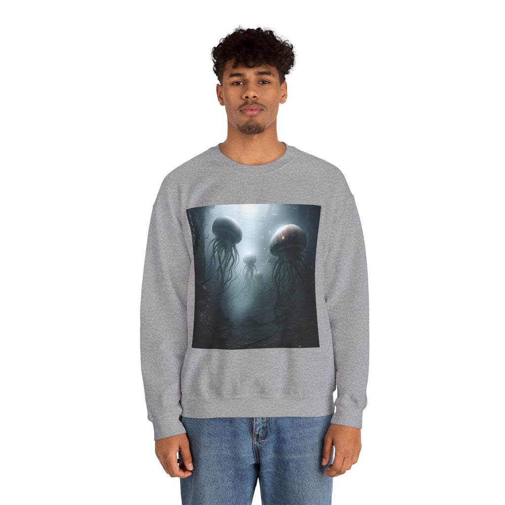 Alien Jellyfish Unisex Heavy Blend Crewneck Sweatshirt