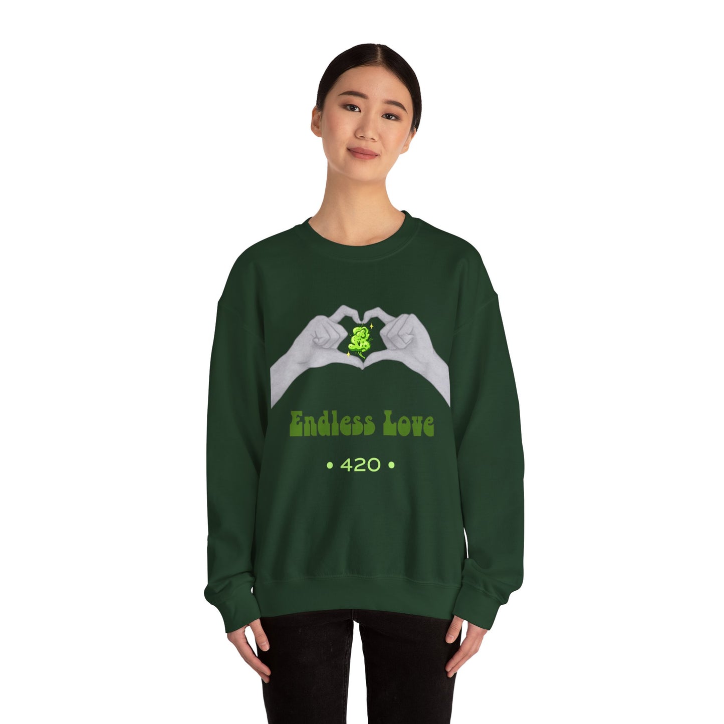 Endless Love Unisex Heavy Blend Crewneck Sweatshirt