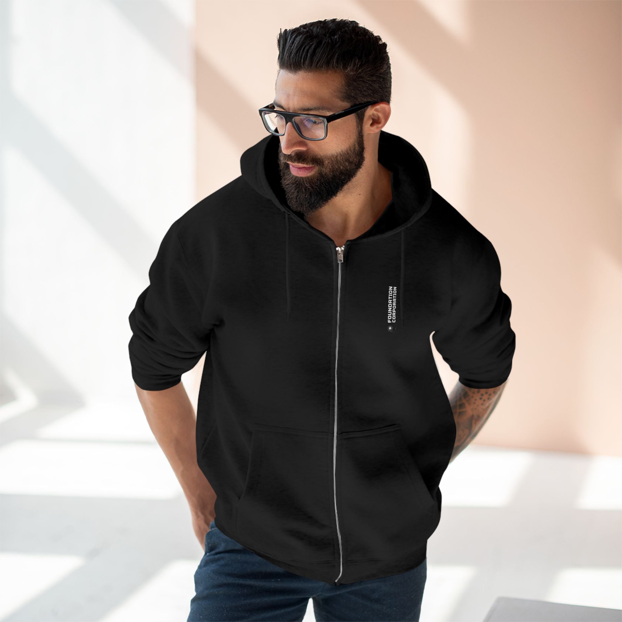 Foundation Corp Needs You Unisex Zip Hoodie