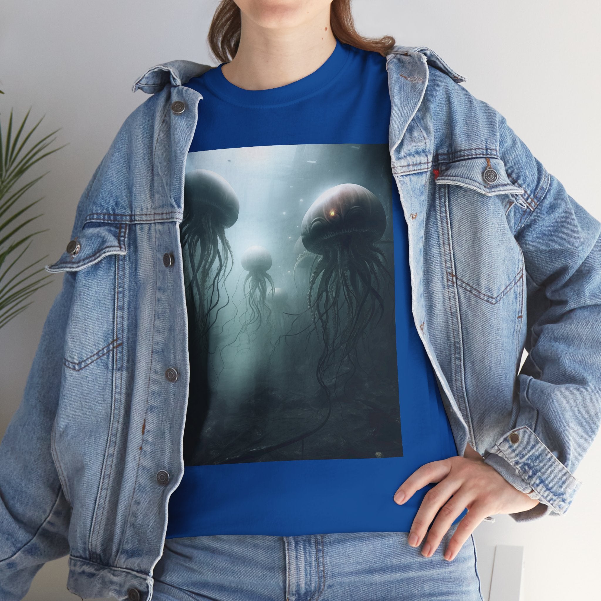 Alien Jellyfish Unisex Heavy Cotton Tee