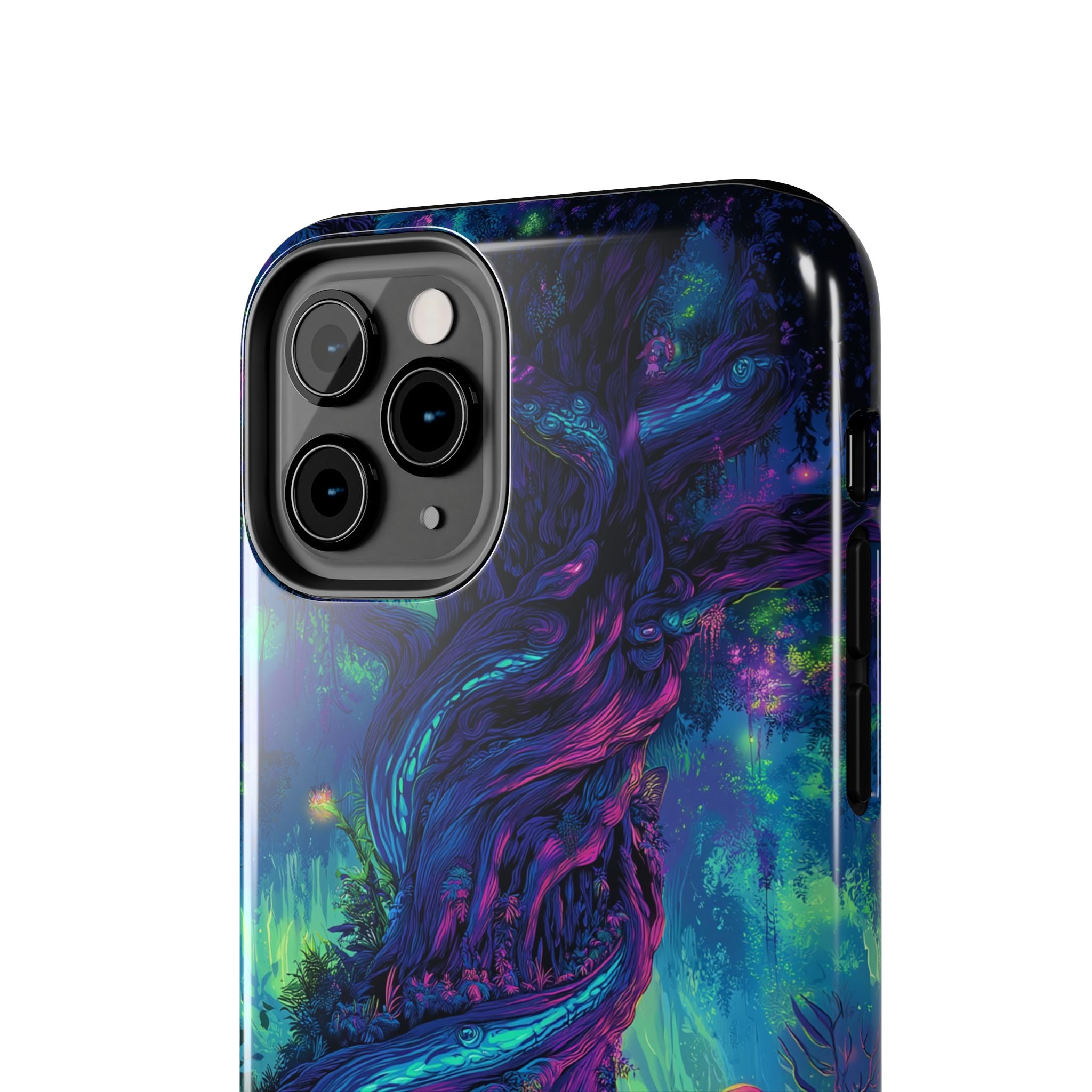 Psychedelic Tree Tough Phone Cases