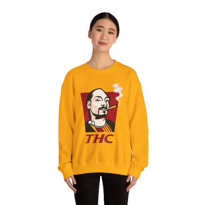 Bucket Love Graphic Crewneck Sweatshirt - Cozy Vintage Style for Chill Vibes