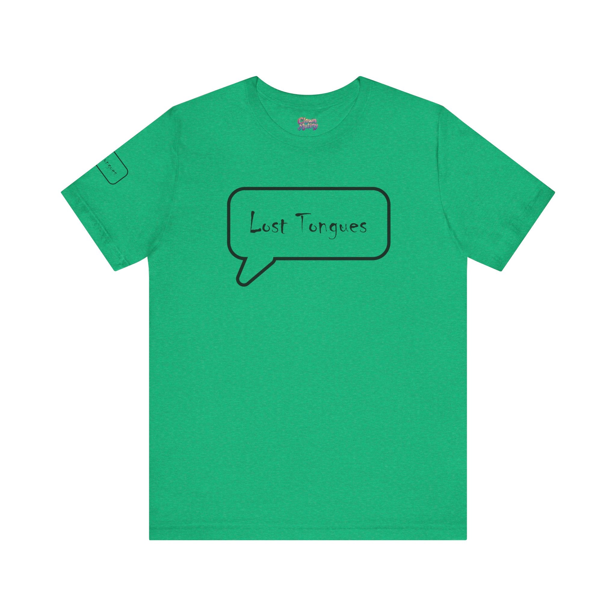 Lost Tongues Unisex Jersey Short Sleeve Tee