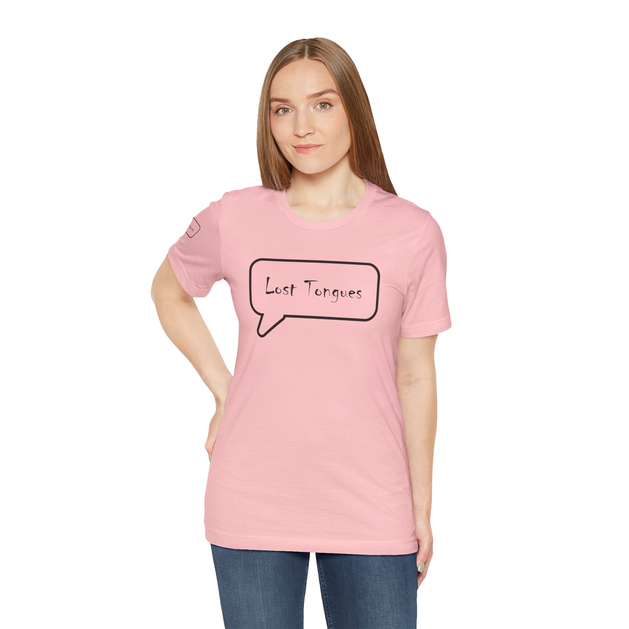 Lost Tongues Unisex Jersey Short Sleeve Tee