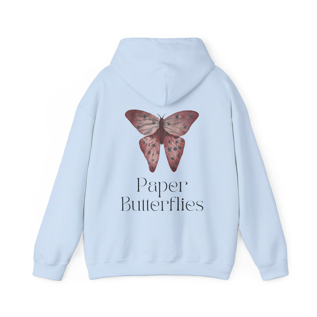 Paper Butterflies Unisex Heavy Blend Hooded Sweatshirt