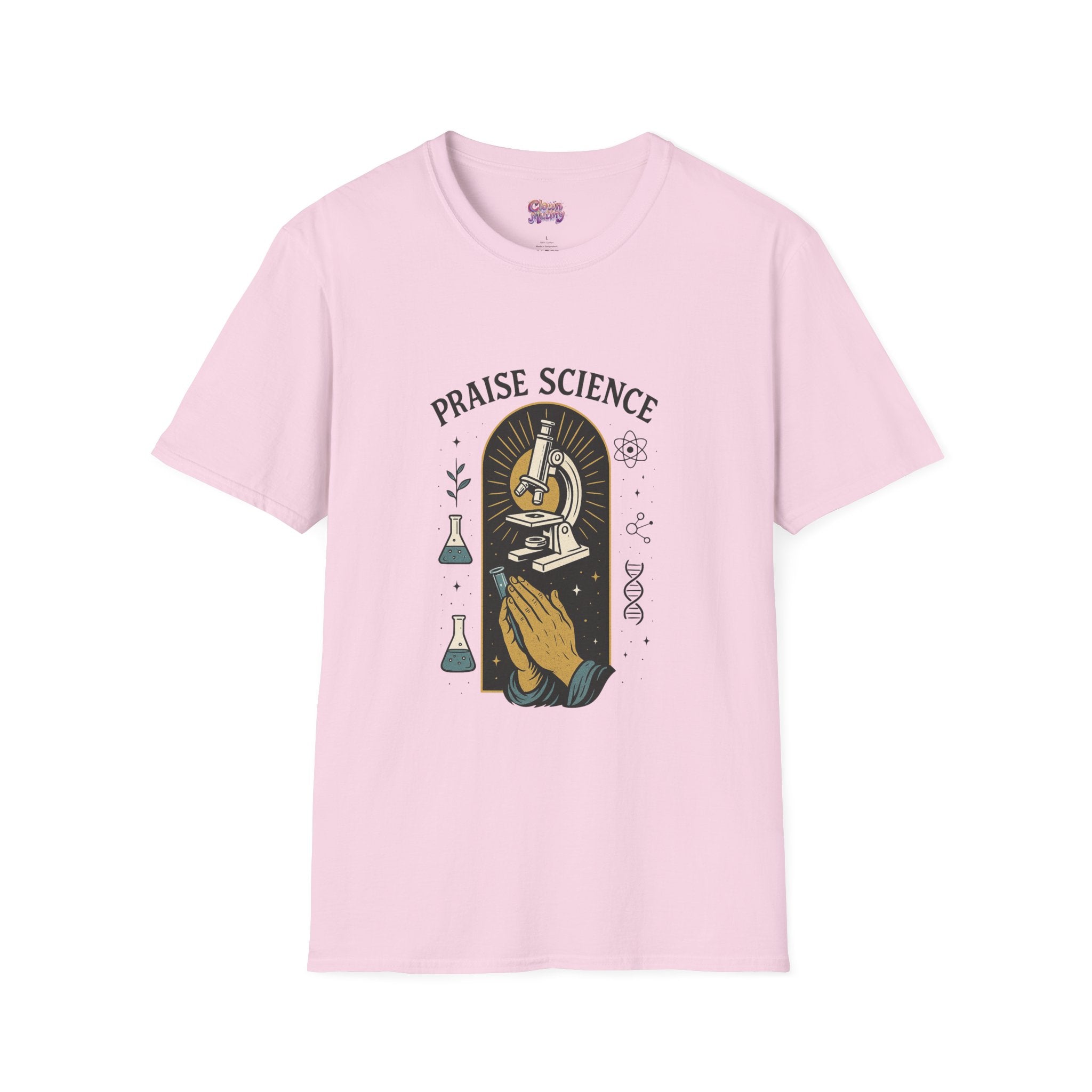 Praise Science Unisex Softstyle T-Shirt - Science Enthusiast Tee