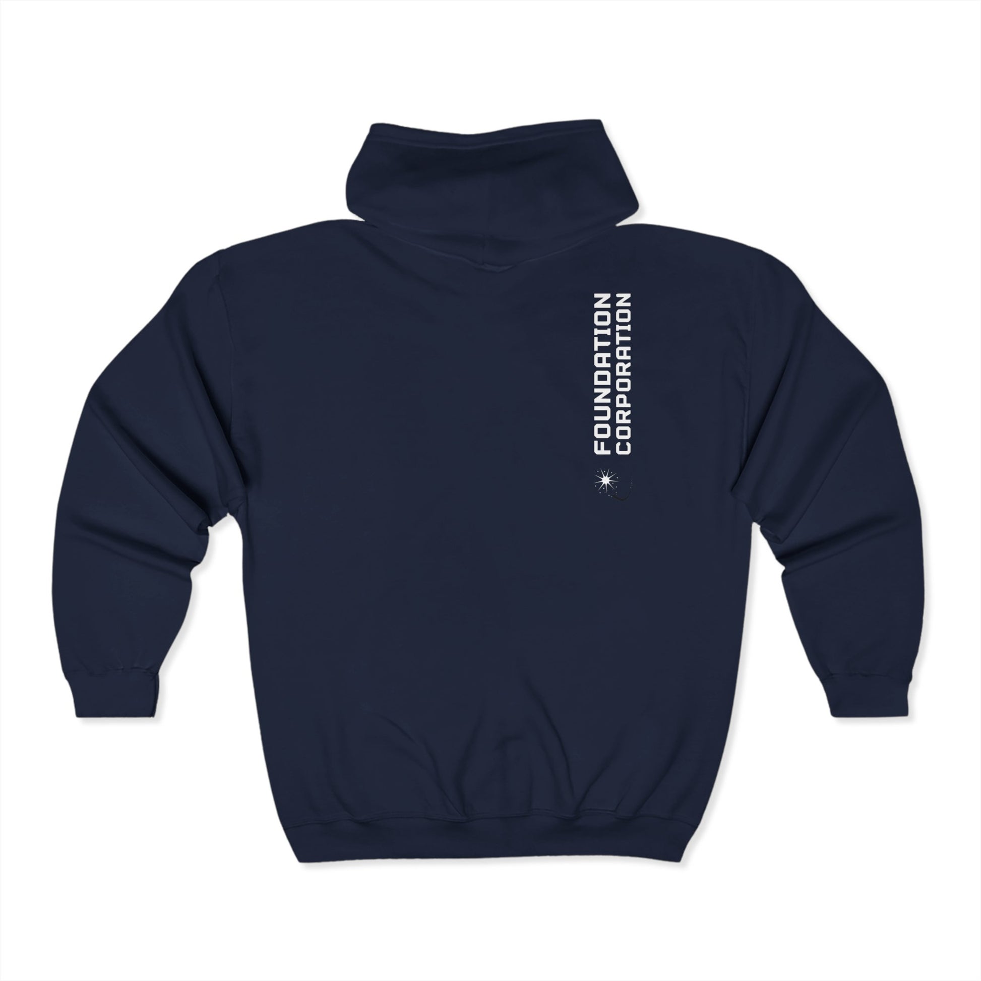 Plain Unisex Heavy Blend Full Zip Hooded Sweatshirt