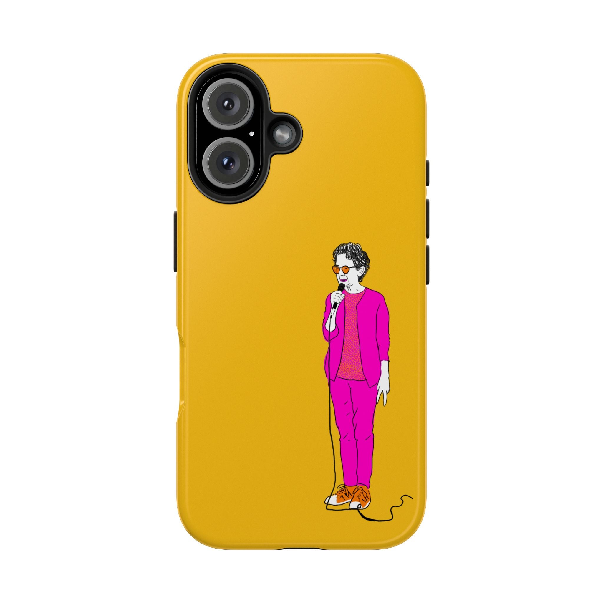 Loren K Little Old Lesbian Tough Phone Cases