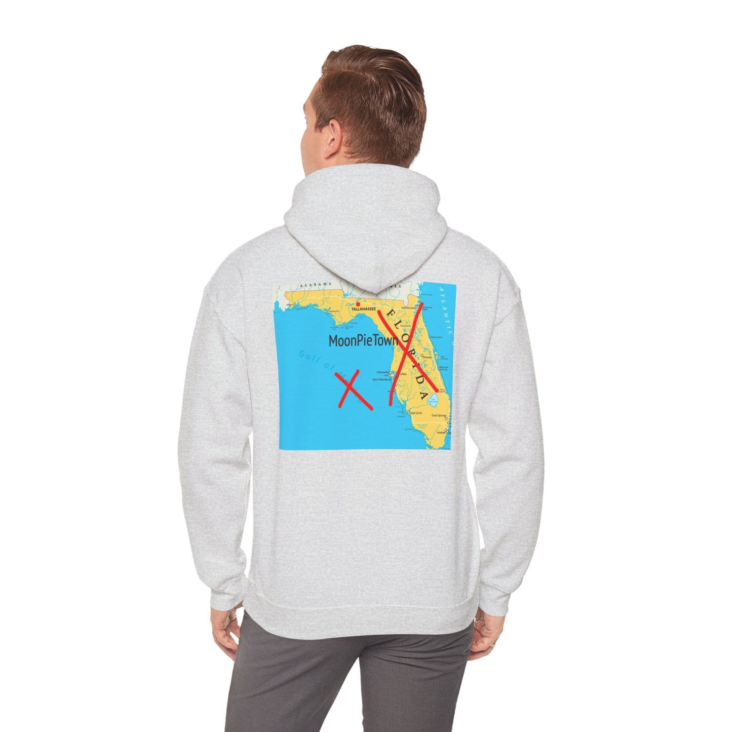 Fun MoonPieTown Hooded Sweatshirt for Casual Wear