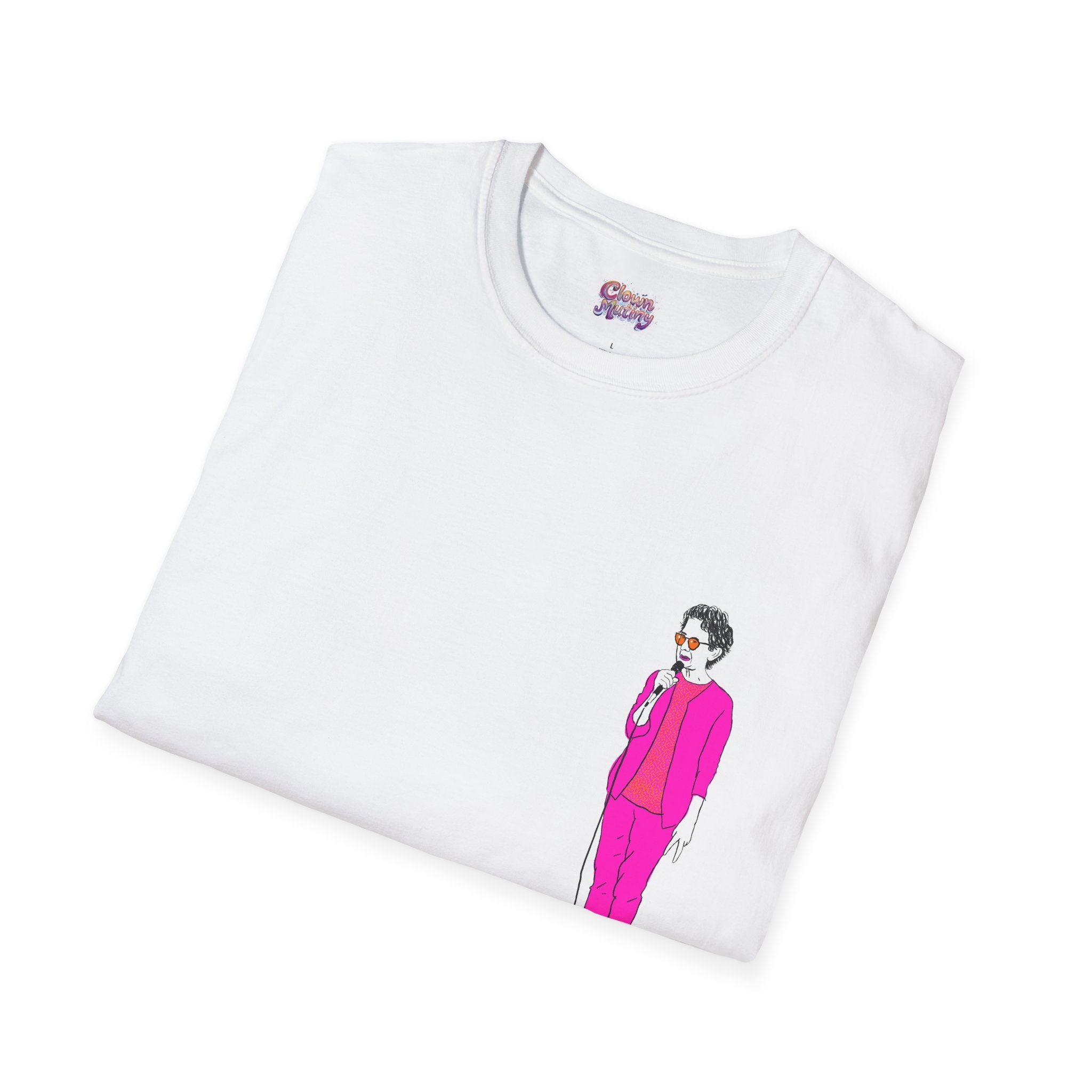 Draw and Guffaw Loren K Little Old Lady Unisex Softstyle T-Shirt