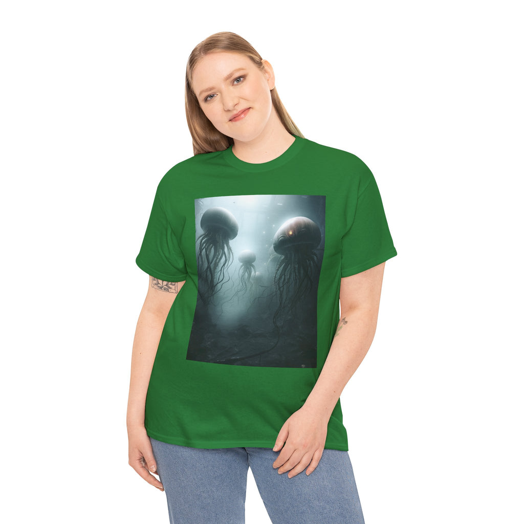 Alien Jellyfish Unisex Heavy Cotton Tee