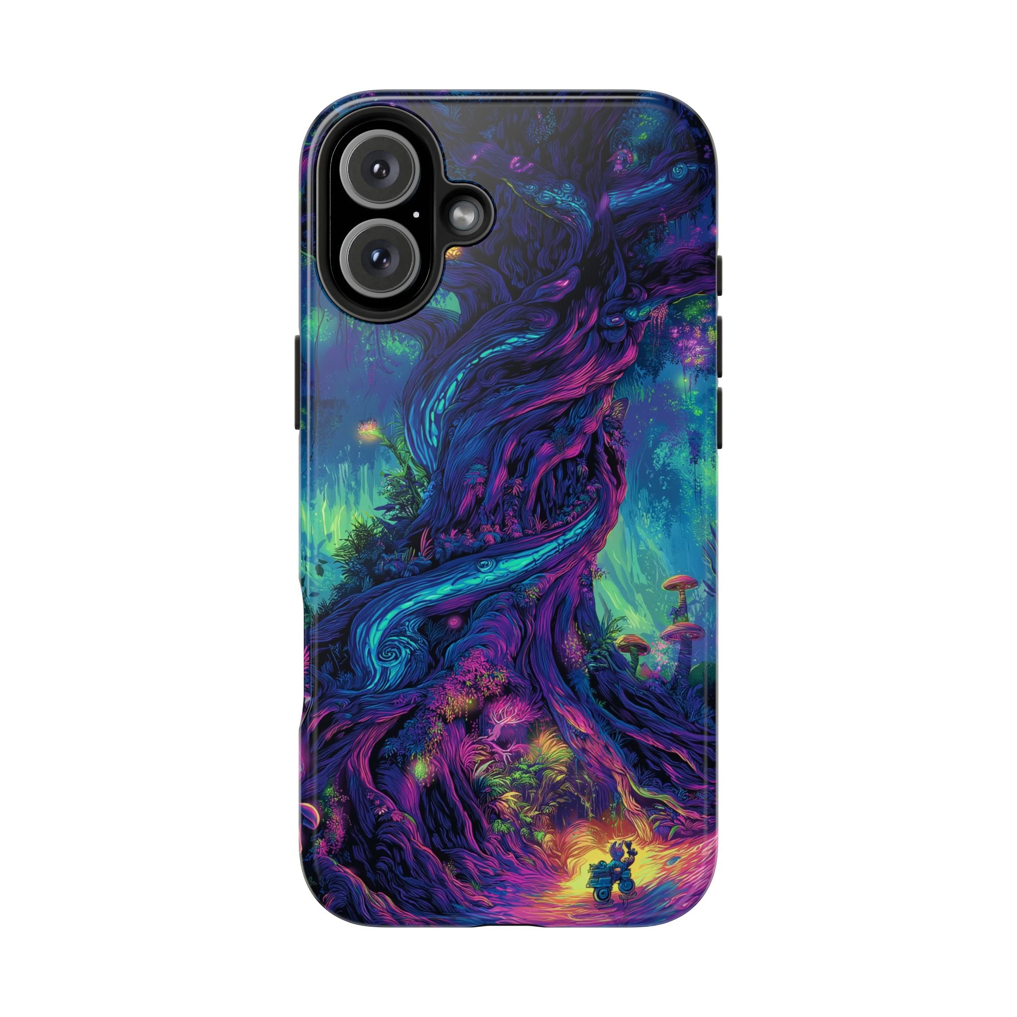 Psychedelic Tree Tough Phone Cases