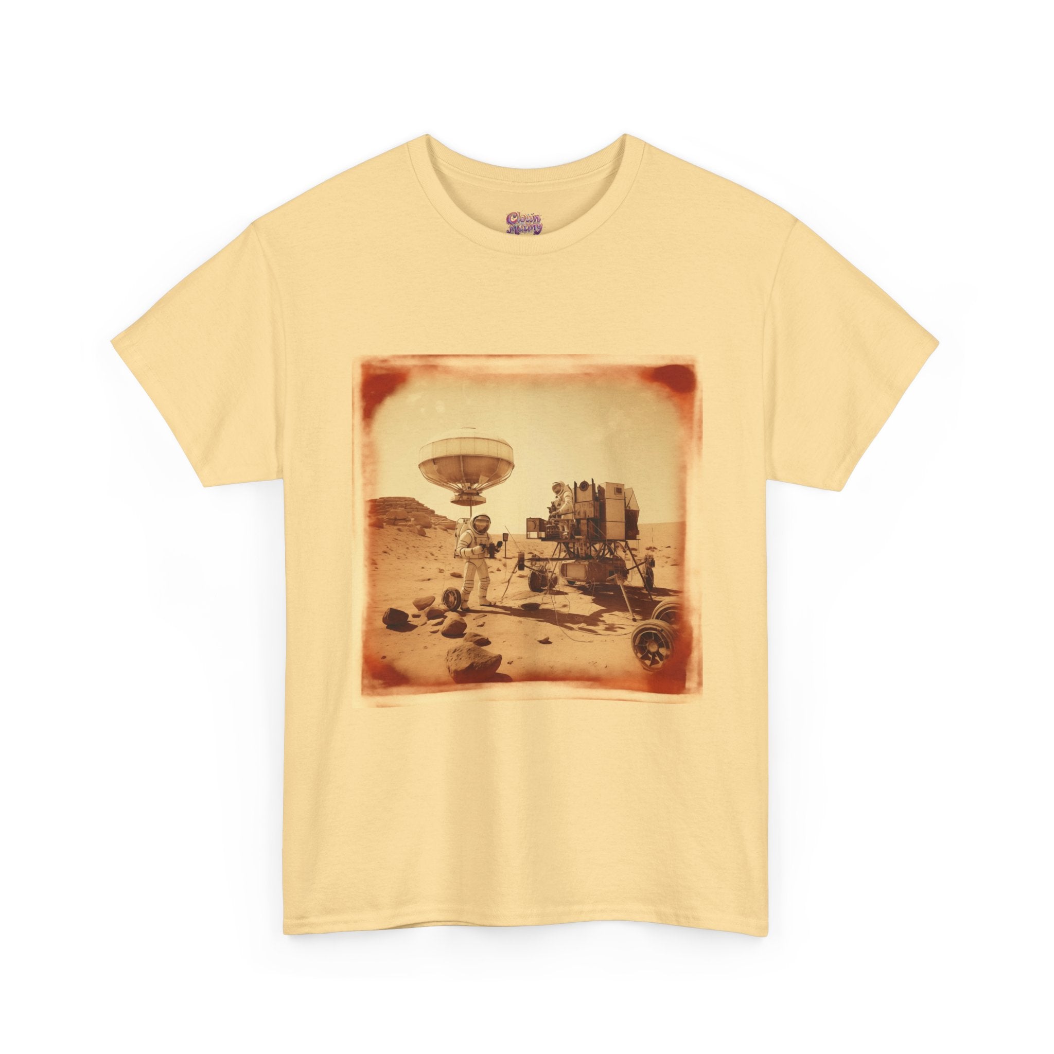 Martian Polaroid Unisex Heavy Cotton Tee