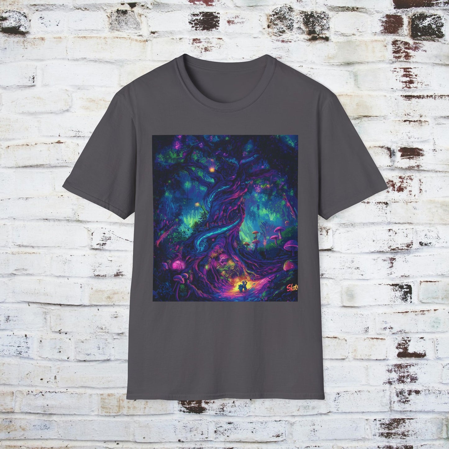Skates Tree Unisex Softstyle T-Shirt