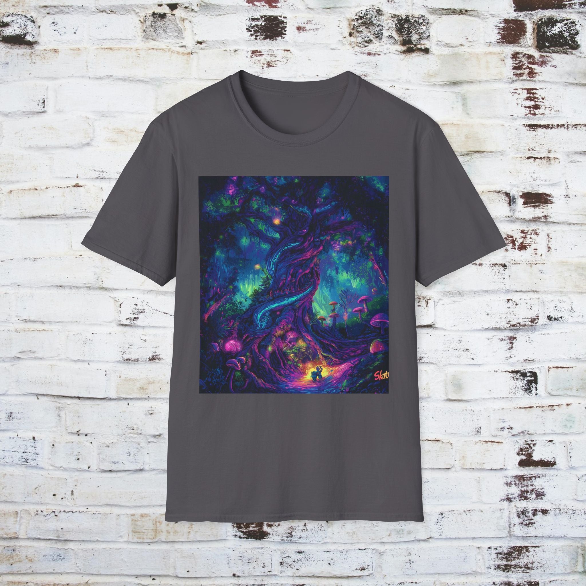 Skates Tree Unisex Softstyle T-Shirt