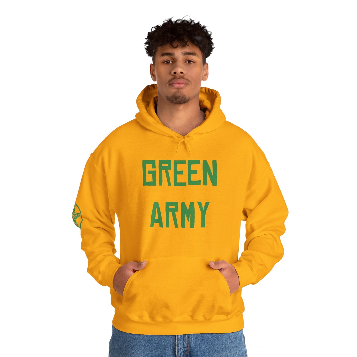 Green Army Unisex Heavy Blend Hooded Sweatshirt