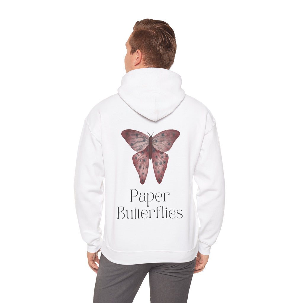 Paper Butterflies Unisex Heavy Blend Hooded Sweatshirt