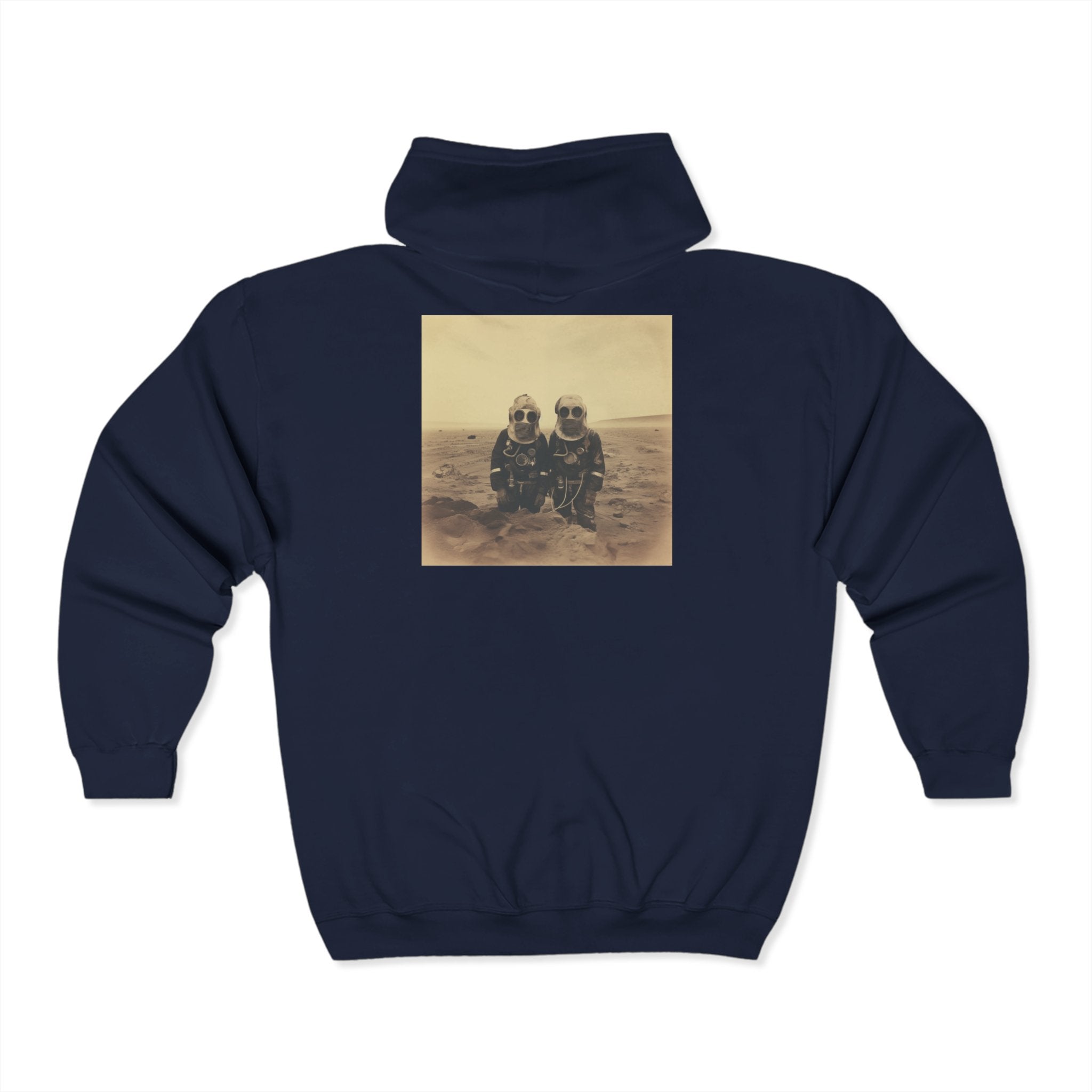Mars Martians Unisex Heavy Blend Full Zip Hooded Sweatshirt