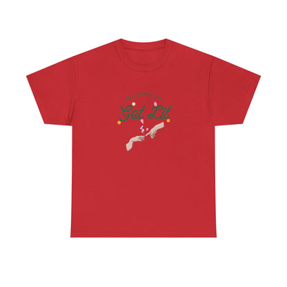 Get Lit Holiday Unisex Heavy Cotton Tee