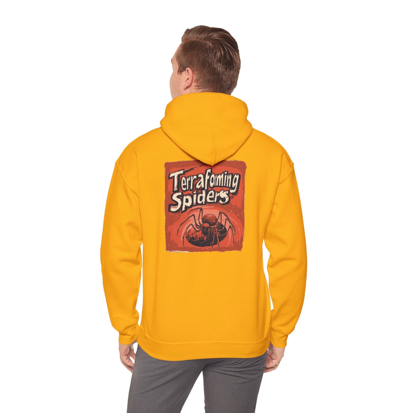 Terraforming Spiders Unisex Heavy BlendHooded Sweatshirt