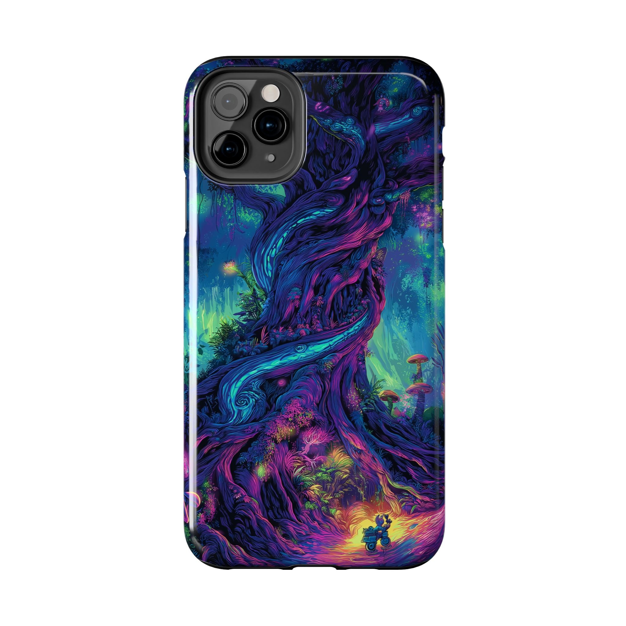Psychedelic Tree Tough Phone Cases