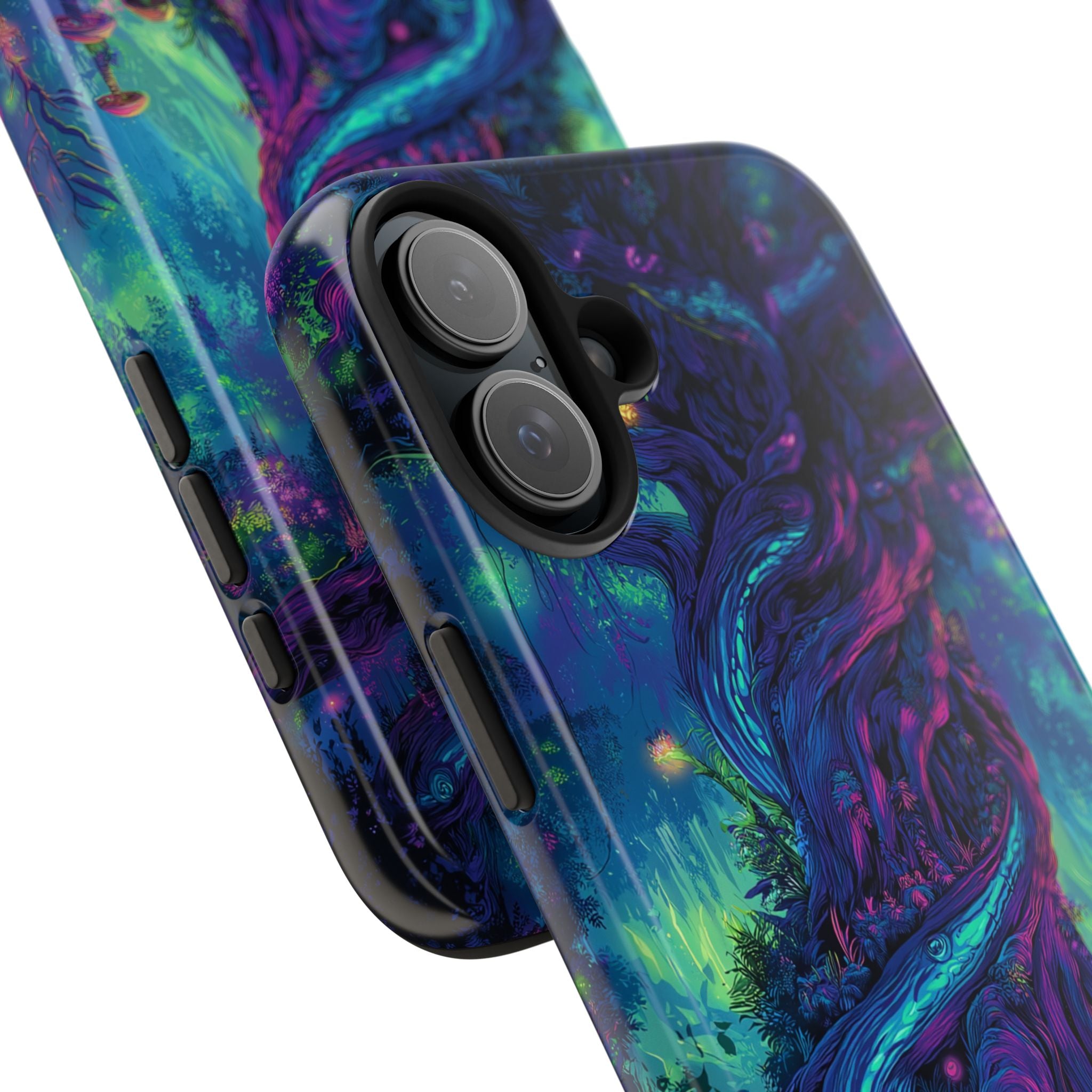 Psychedelic Tree Tough Phone Cases