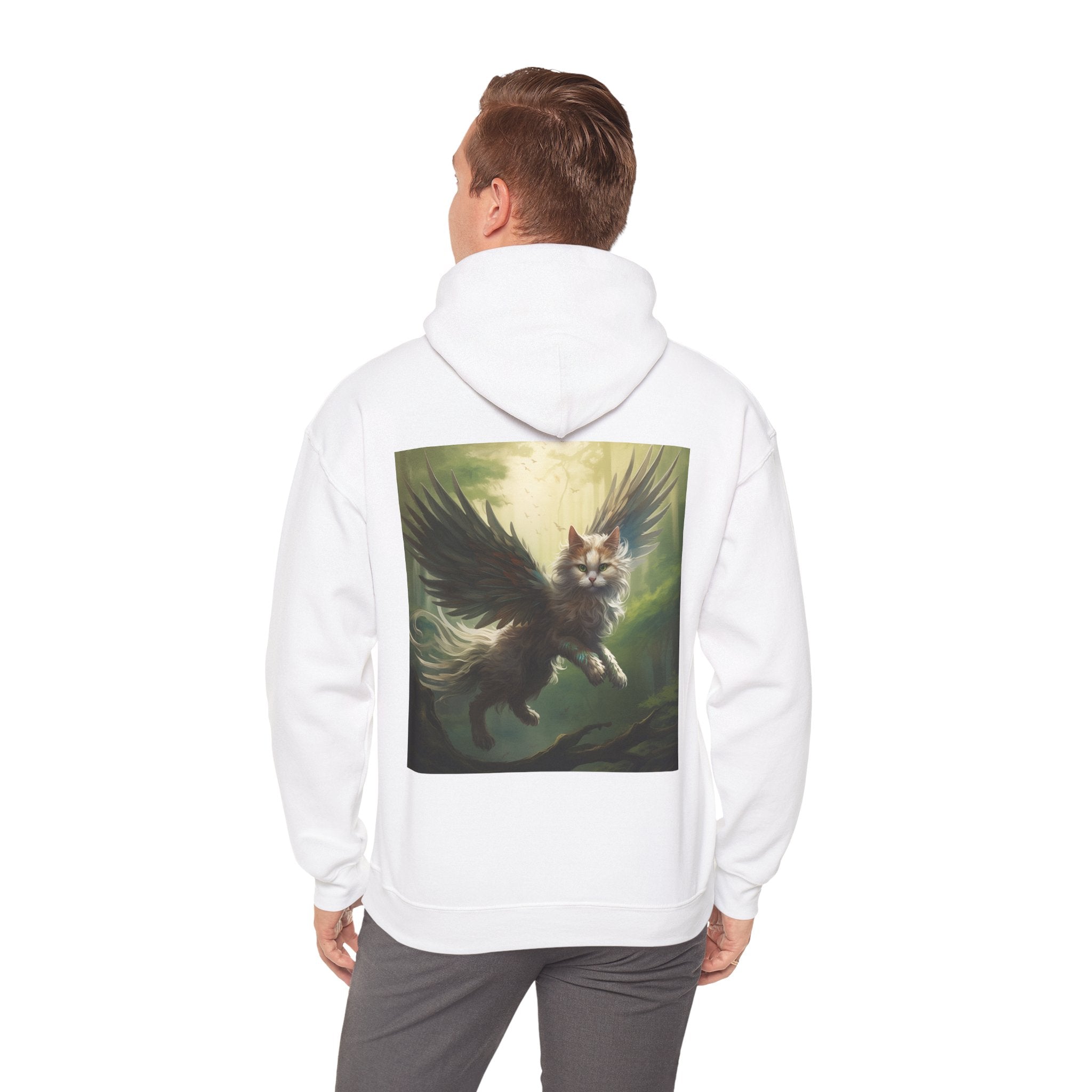 Fantasy Cat Unisex Heavy Blend Hooded Sweatshirt