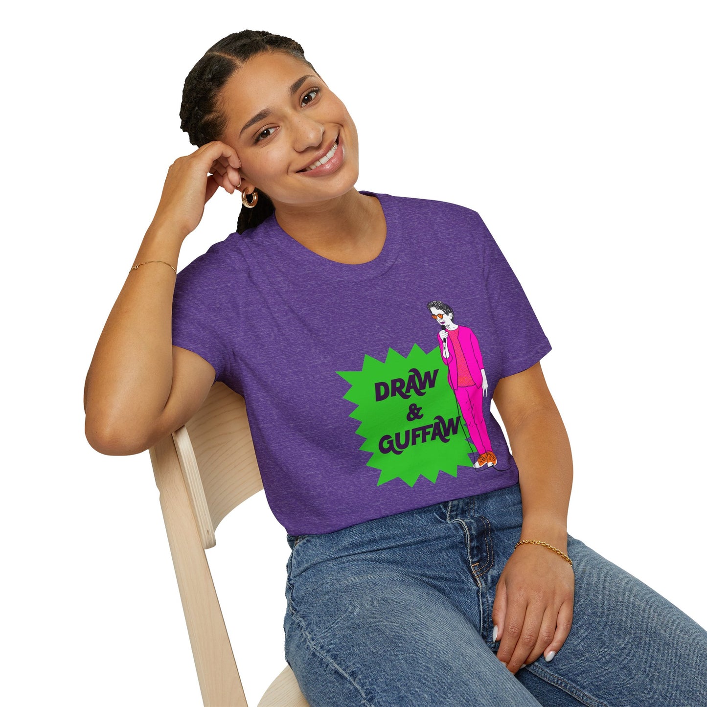 Draw and Guffaw Unisex Softstyle T-Shirt