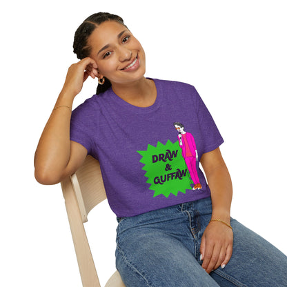 Draw and Guffaw Unisex Softstyle T-Shirt